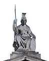 Statue der Britannia