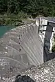 Staumauer des Lago di Palagnedra
