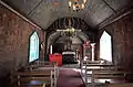 Kirchenschiff in den Chor