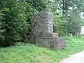 Gefallenendenkmal in Stavenhagen (Figur zerstört)