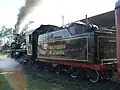 Dampflok Nr. 75 im Bahnhof Sabana, 2011