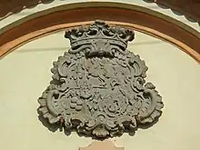 Doppelwappen Kulhanek und Hohenems