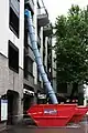 Schuttrutsche