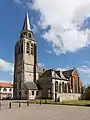 Die Sint-Rumolduskerk in Steenokkerzeel