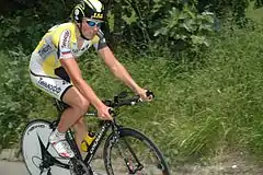 Steffen Weigold bei der Euskal Bizikleta (2007)