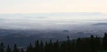 Weststeirisches Riedelland, vom Schöckl über Graz