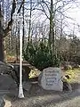 Steininschrift auf dem Schwedenstein