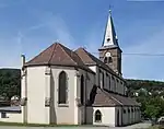 Südseite der Kirche