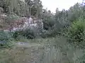 Trockener Teil des Steinbruchs beim Märchensee