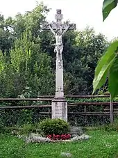 Steinernes Wegkreuz in Baden-Baden