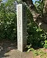 Stele mit Majuskelschrift