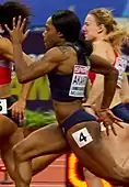 Stella Akakpo (Nr. 4) – wegen Fehlstarts disqualifiziert