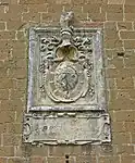 Wappen der Orsini an der Festung