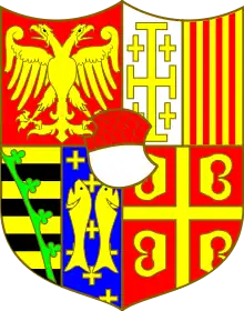 Wappen von Wilhelm XI. als Markgraf von Montferrat (1494–1518)