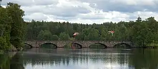 Brücke über Letälven