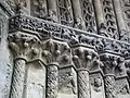 Spätromanisches Riesentor des Wiener Stephansdoms (13. Jh.)