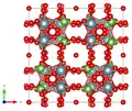 mit Blickrichtung parallel zur c-Achse