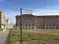 Ungestaltete Rasenfläche am Stadtschloss, 2016