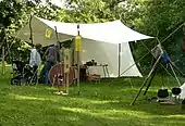 Living History beim Altsachsenlager in Steyerberg, 2016