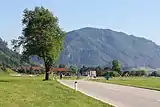 Kurz nach dem Leonsteiner Ortszentrum