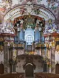 Rokoko-Prospekt Stift Wilhering