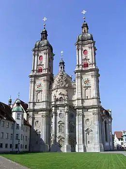 Barocke Stiftskirche St. Gallen