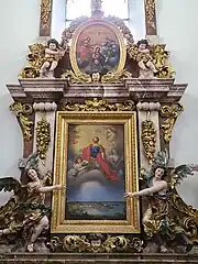 Rechter Querhaus-Seitenaltar (Retabel)