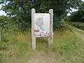 Informationstafel auf dem Nordteil