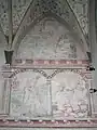 Fresko an der Chorwand