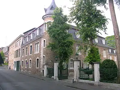 Stammsitz der Familie Wirtz auf dem Kupferhof Grünenthal