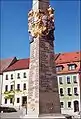 Wappen und Schriftblock (2)