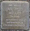Stolperstein für Karl Josef Müller