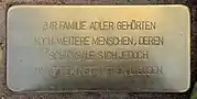 Kopfstein für eine große Familie in Berlin-Mitte