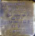 Stolperstein für Hildegard Schoenfeld (Brabanter Straße 19)