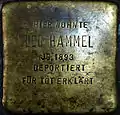 Stolperstein für Leo Hammel (Weyertal 57)