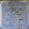 Stolperstein für Martha Leffmann (Flandrische Straße 18)