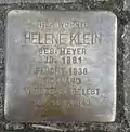 Stolperstein für Helene Klein (Blumenthalstraße 23)