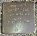 Stolperstein für Sophie Haas (Riehler Straße 13)