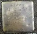 Stolperstein für Paula Jakob (Hülchrather Straße 6)