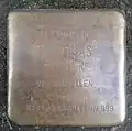 Stolperstein für Matthias Luther (Krefelder Wall 28–30)