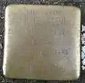 Stolperstein für Frieda Leni Schoemann (Melchiorstraße 25)