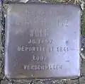 Stolperstein für Alfred Moritz Wulf (Spichernstraße 24)