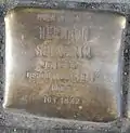 Stolperstein für Hermann Schwerin (Sudermanstraße 1)