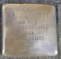 Stolperstein für Erika Gumpert (Venloer Straße 23)