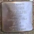 Stolperstein für Hermann Seligmann (Werderstraße 5)