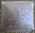 Stolperstein für Hermann Wolff (Werderstraße 5)