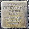 Stolperstein für Else Rochmann