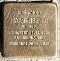 Stolperstein für Max Reissner