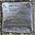 Stolperstein für Oskar Ansbach