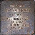 Stolperstein in Salzburg vor Schloss Leopoldskron (Leopoldskronstraße 56–58)